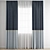 Poly Curtain: High-Quality 3D Model 3D model small image 1