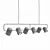 Elegant Ling PL6 Suspension: Modern Design 3D model small image 3