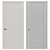 Modern Interior Door - 2200mm x 980mm 3D model small image 1