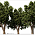 Nature's Haven: Exquisite Landscape Tree 3D model small image 2