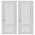 Sleek Interior Door - 2200x980mm 3D model small image 2