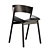 Elegant Plywood Dining Chair 3D model small image 4