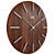 Tomas Stern 4033B Wall Clock - Vintage Style Wooden Design 3D model small image 2