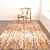 Stylish Set of 6 Rugs 3D model small image 2