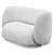 Modern Rico 2 Seater Sofa 3D model small image 4