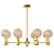 Luara CH D Chandelier: Elegant Lighting Fixture 3D model small image 1