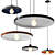 Sleek Disk Pendant Light 3D model small image 1