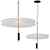 Elegant Flamingo Pendant Lamp 3D model small image 2