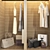 Versatile Wardrobe with All-inclusive Set 3D model small image 2