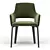 Sleek Devon Chair 2013 3D model small image 3