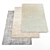 High Resolution Random Rugs - Set of 5 3D model small image 1