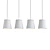 Sleek Nordic Drop-Down Lamps 3D model small image 2