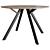 Elegant Roberto Table - 120x120 cm 3D model small image 1