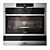 Sleek AEG Appliance Collection: Coffee, Oven, Microwave 3D model small image 4