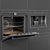 Sleek AEG Appliance Collection: Coffee, Oven, Microwave 3D model small image 5