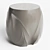 Modern Geometry: Holly Hunt Owl Side Table 3D model small image 4