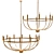 Sophisticated Greyson Chandelier 3D model small image 1