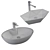 Minimalist Washbasin Set 3D model small image 2