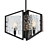 Elegant Matte Black Pendant Light 3D model small image 1