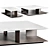 Sleek WESTSIDE Coffee Tables 3D model small image 1