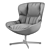 Elegant Italian Armchair: Softy 3D model small image 7