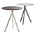 Minimalist Cafe Side Table 3D model small image 1