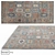 WAZIR NAT-NAT Ethnic Wool Carpet 3D model small image 1