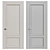 Modern Interior Door - 2200 / 980 mm 3D model small image 1