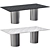 Sleek Beeler's Dining Table - Modern Design 3D model small image 1