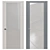 Modern Interior Door - 2200x980mm 3D model small image 1