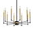 Elegant Dancy Chandelier 3D model small image 1