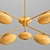 Mushroom Glow Chandelier 3D model small image 3