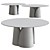 Petalo Round Table: Elegant Design for Modern Living 3D model small image 2