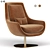 Modern Elba Armchair: Sleek Design, Maximum Comfort 3D model small image 1