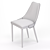 AERO Dining Group: NEVADA Table & LATTE Chairs 3D model small image 4