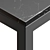 Sleek Black Marble Console: Timeless Design 3D model small image 4