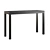 Sleek Black Marble Console: Timeless Design 3D model small image 8