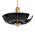 Elegant Cosmic Suspension Lamp 3D model small image 1