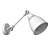 Elegant Wall Lamp with Switch - A2054AP 3D model small image 3