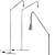 Modern Minimalist Floor Lamp 3D model small image 2