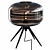 Adler Glass Dome Lamp: Modern Illuminate 3D model small image 4
