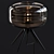 Adler Glass Dome Lamp: Modern Illuminate 3D model small image 5