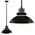 Staccato Large Pendant Light 3D model small image 1