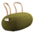 Stylish Italian Pouf: Yum Yum Collection 3D model small image 3