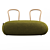 Stylish Italian Pouf: Yum Yum Collection 3D model small image 4