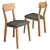 Jenson Chair: Modern Comfort for Every Dining Experience 3D model small image 3