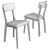 Jenson Chair: Modern Comfort for Every Dining Experience 3D model small image 4