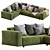 Modern Hills Sofa 2013 3D model small image 3