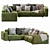 Modern Hills Sofa 2013 3D model small image 4