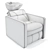 Soho Hairdressers Wash Recliner: Style and Comfort 3D model small image 5